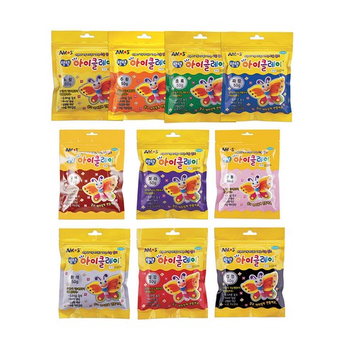Amos Tangtang iClay Kids 50g 10 colors set