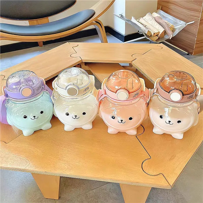 Cute bear shaped water bottles