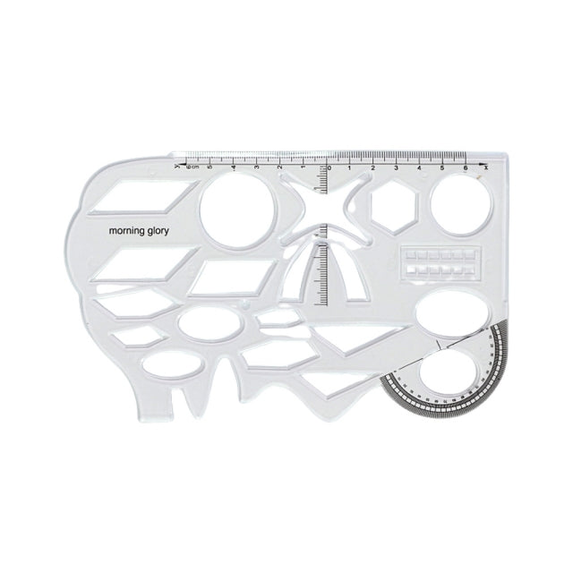 Morning Glory Soft Mathematician Model Ruler Drawing a 3D Shape Circle