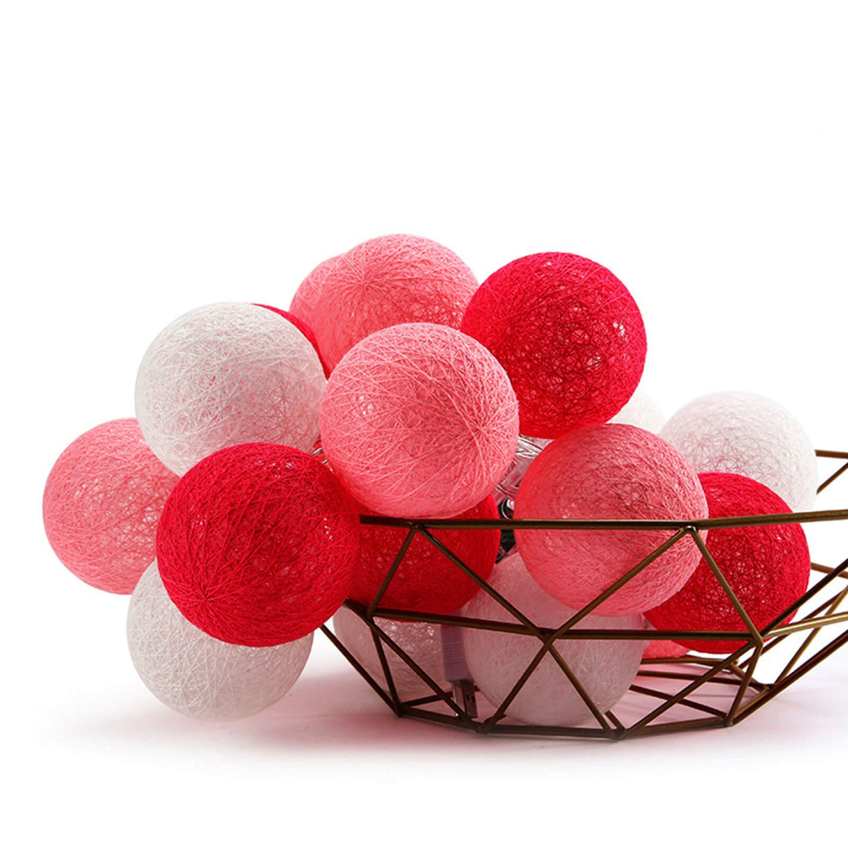 LED Cotton Ball String Light