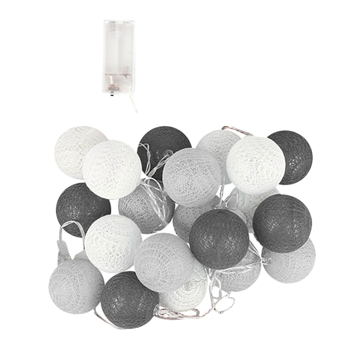 LED Cotton Ball String Light