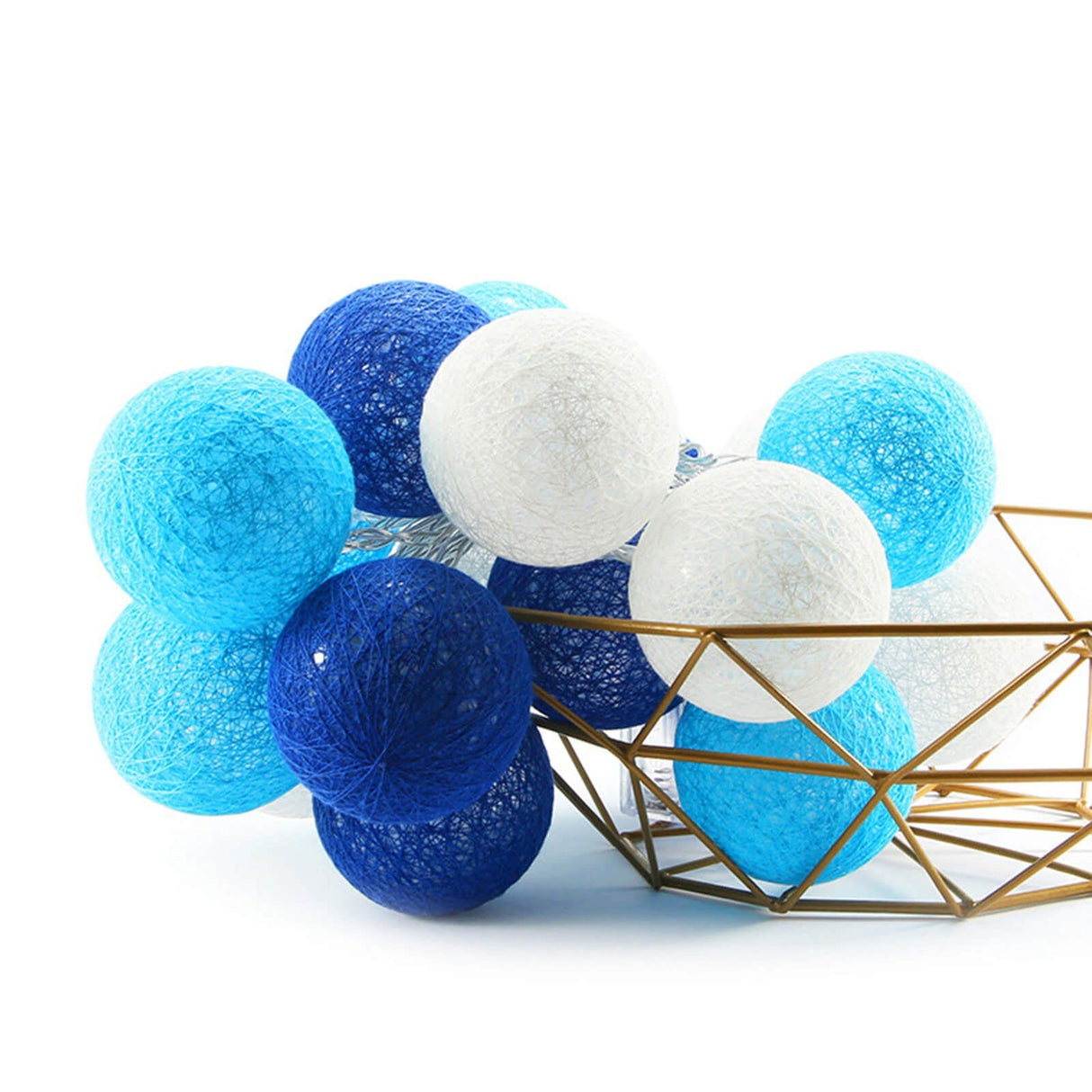 LED Cotton Ball String Light