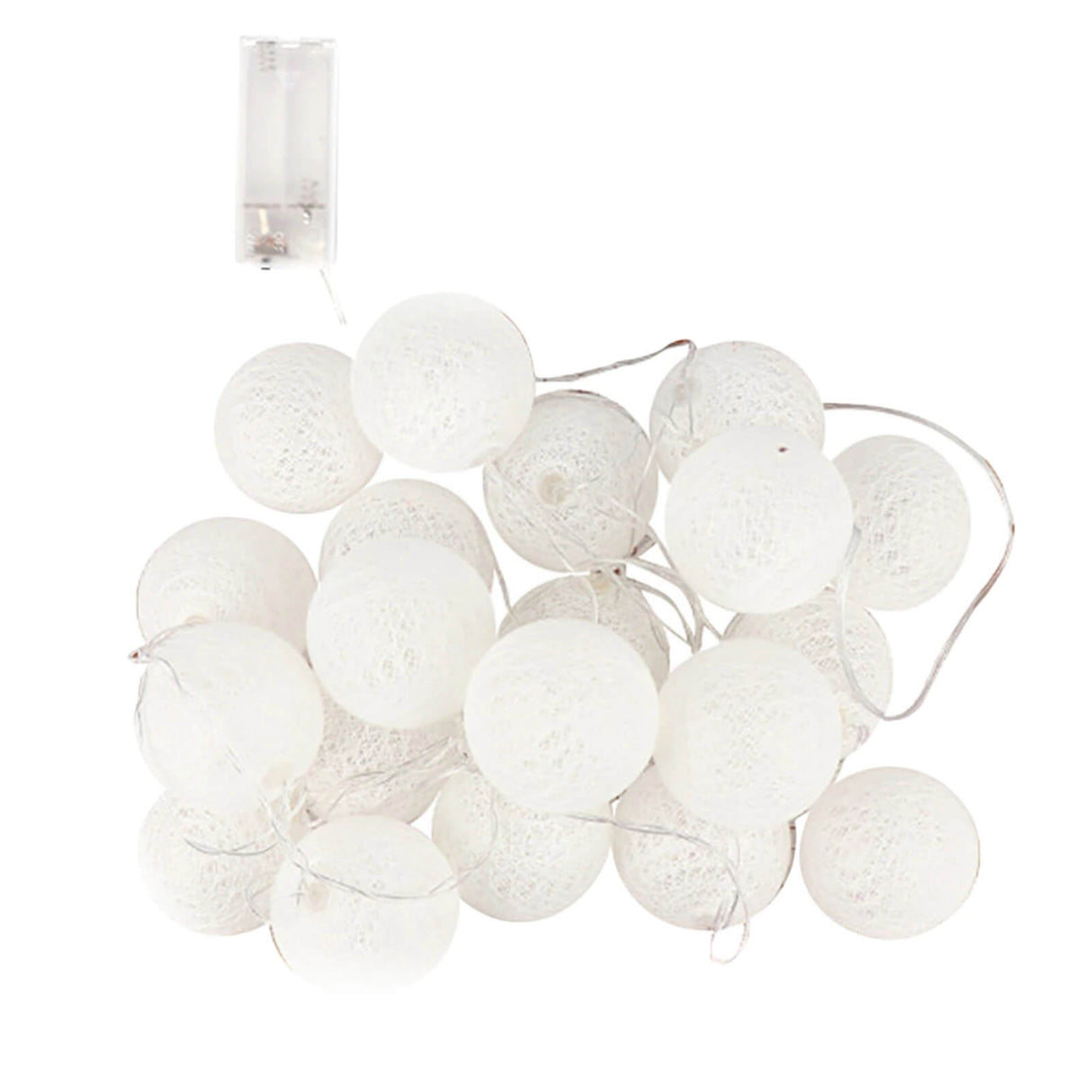 LED Cotton Ball String Light