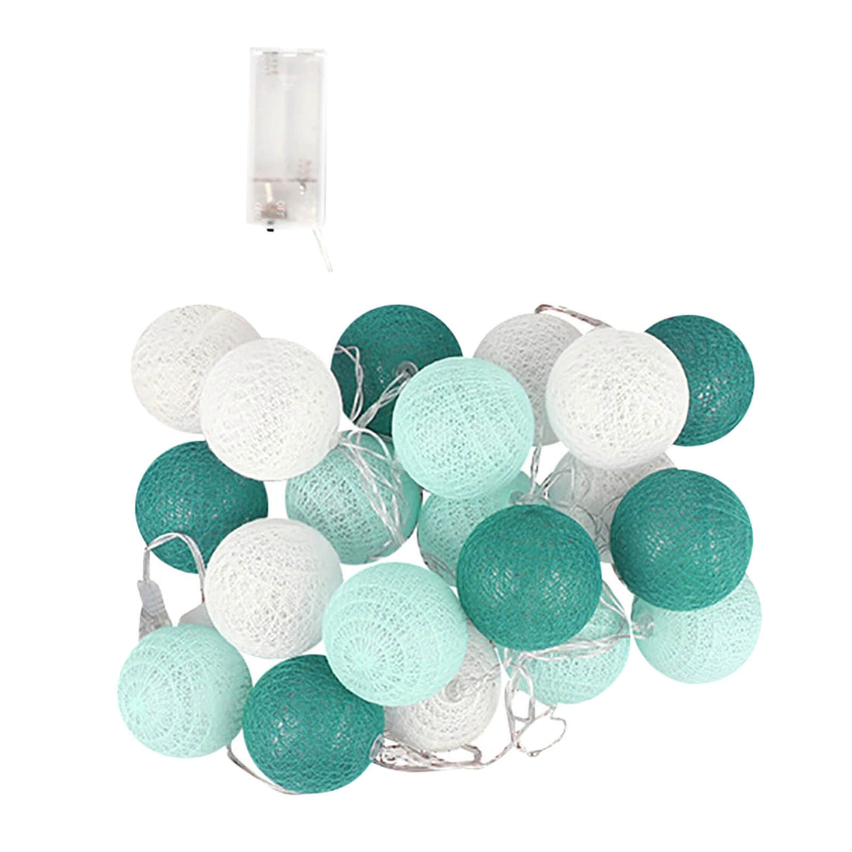 LED Cotton Ball String Light