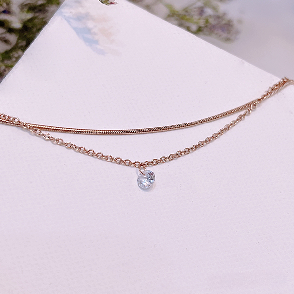 Sunshine (Anklet) - Rose gold