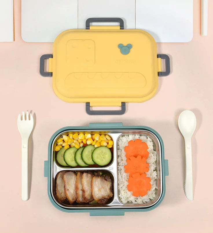 Portable cute kids lunch box