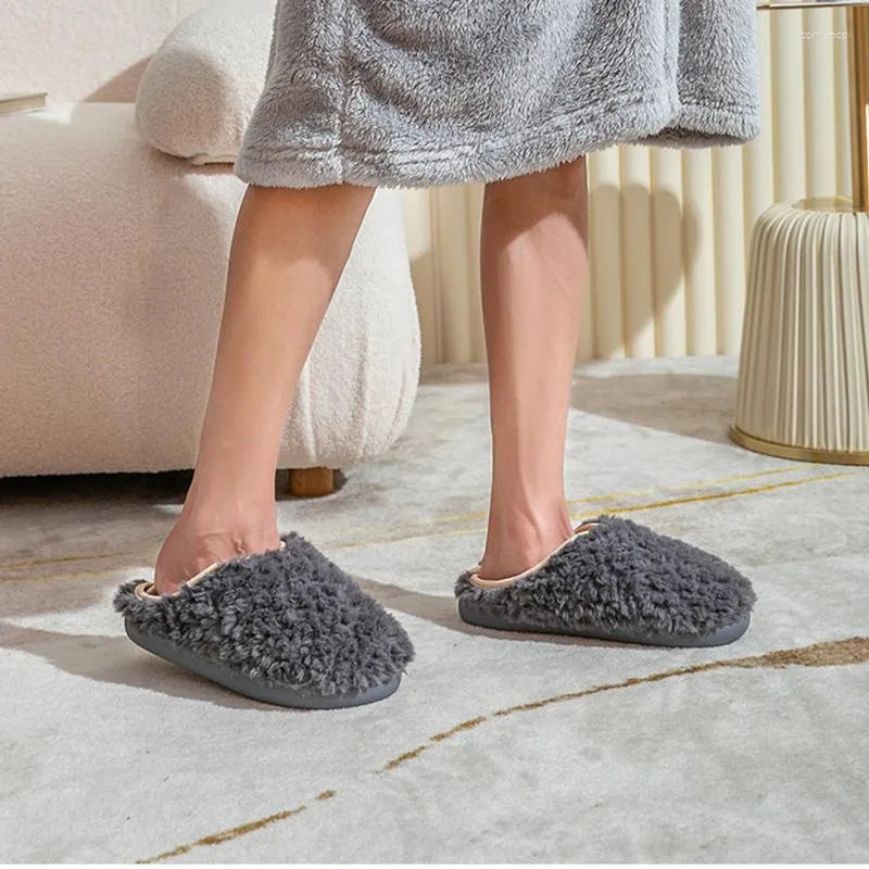 UNISEX WARM COTTON SLIPPERS