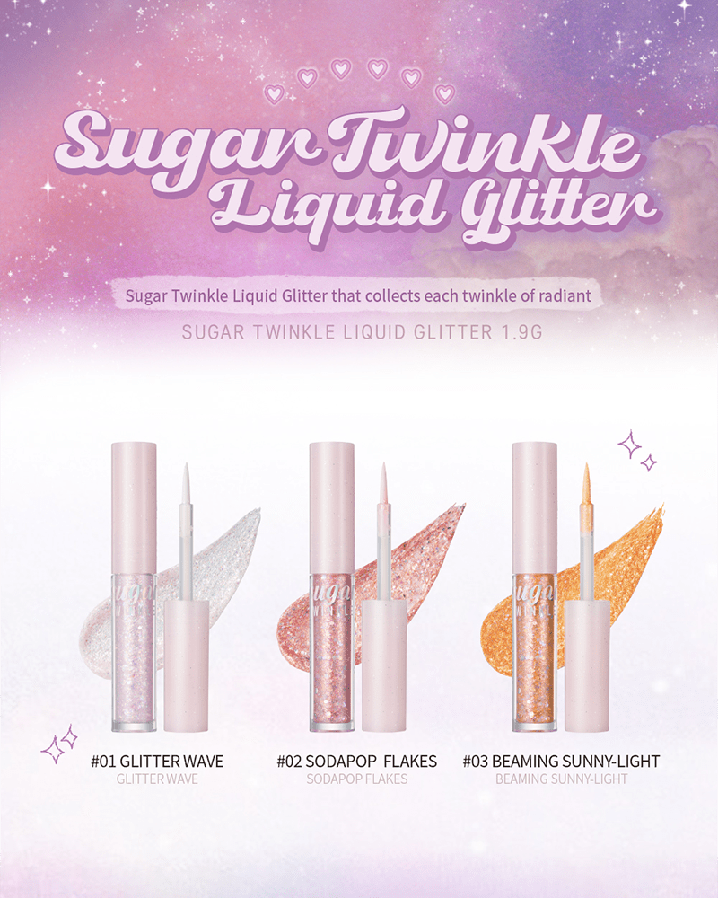 Peripera Sugar Twinkle Liquid Glitter