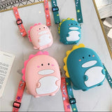 Silicone Dinosaur Toddler Children's Bag Crossbody Bag