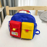 Two-Pocket Fully Waterproof Kids Casual Backpack