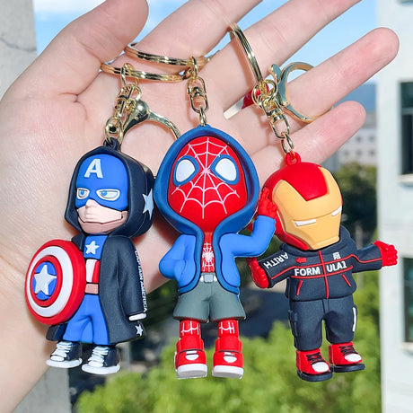 Avengers Cartoon Silicone Keychain