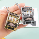 Toy Fruit Machine Slot KeyChain