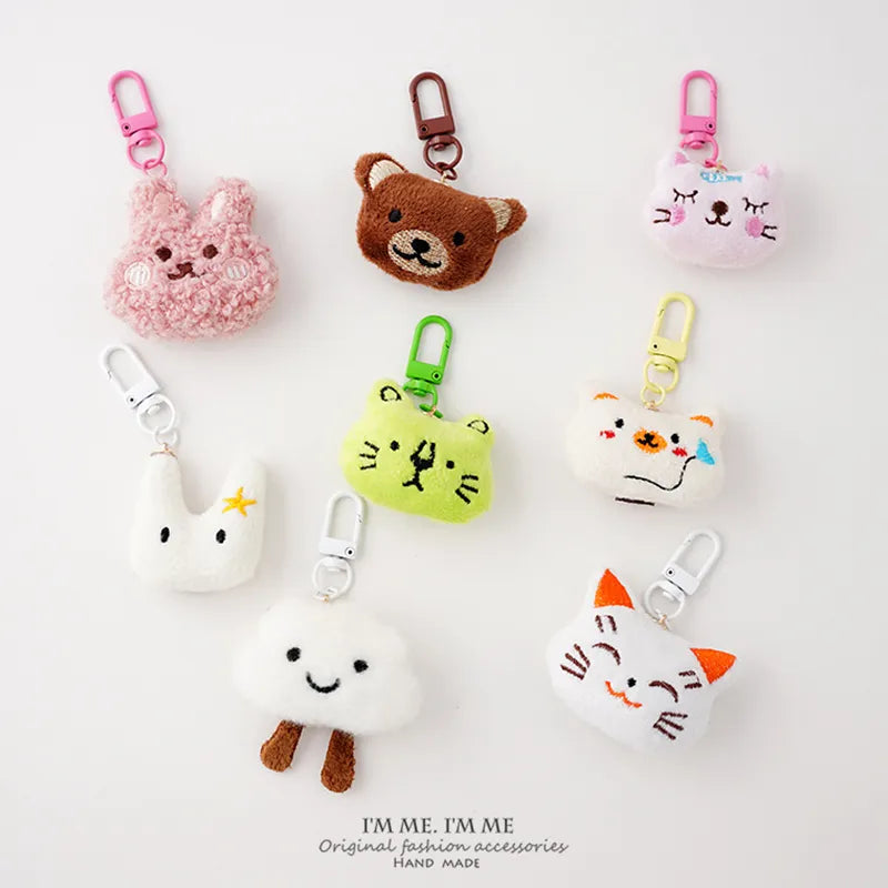 Cute Plush Bear Keychain or Bagcharm