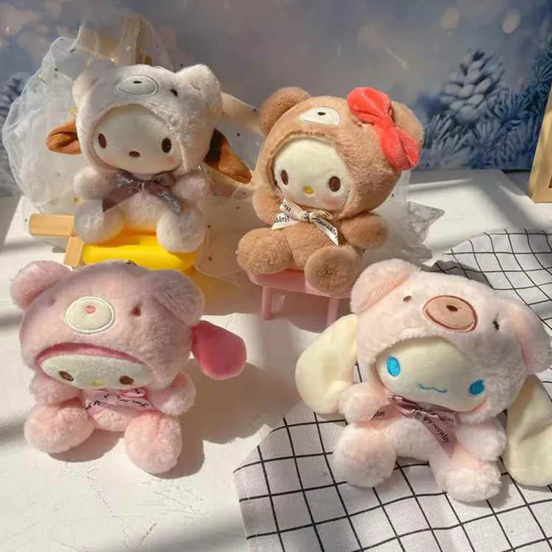 Sanrio Become A Bear Plush Cinnamoroll