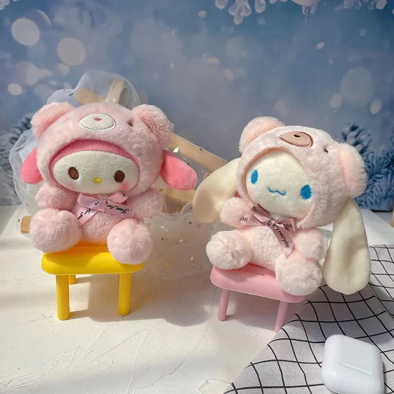 Sanrio Become A Bear Plush Cinnamoroll