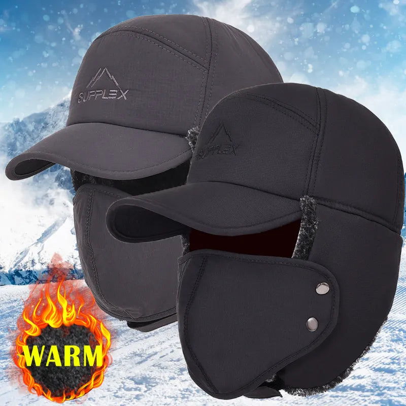 Thicken Winter Warm Hat Men