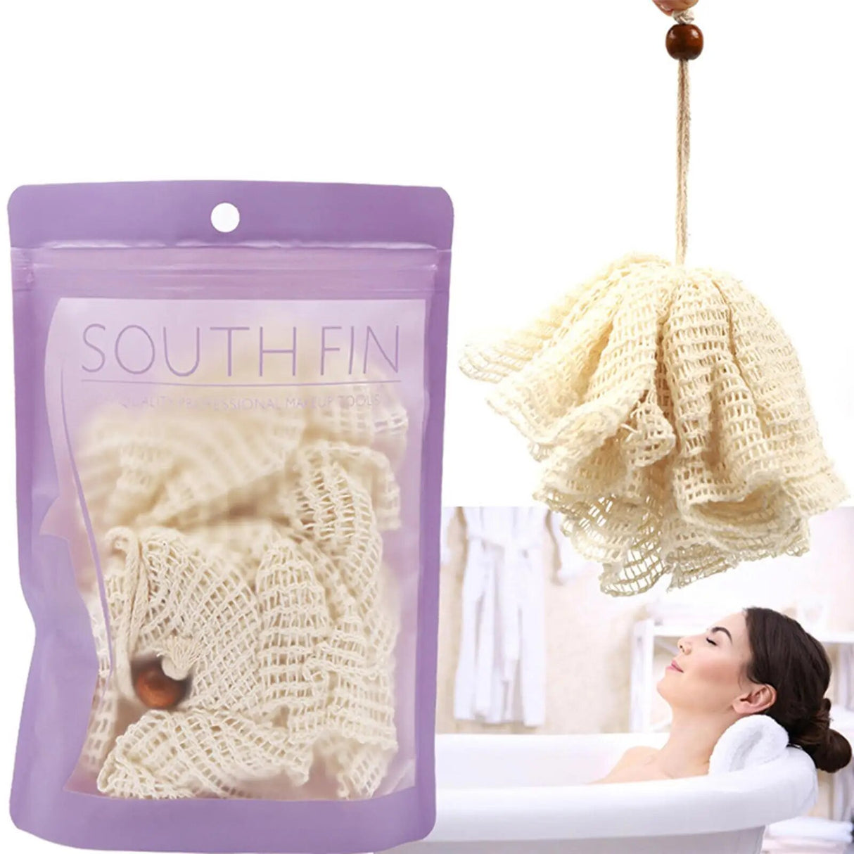 Sisal loofah Bath Shower Sponge