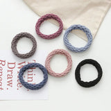 10PCS Women Girls Simple Basic Elastic Hair Bands