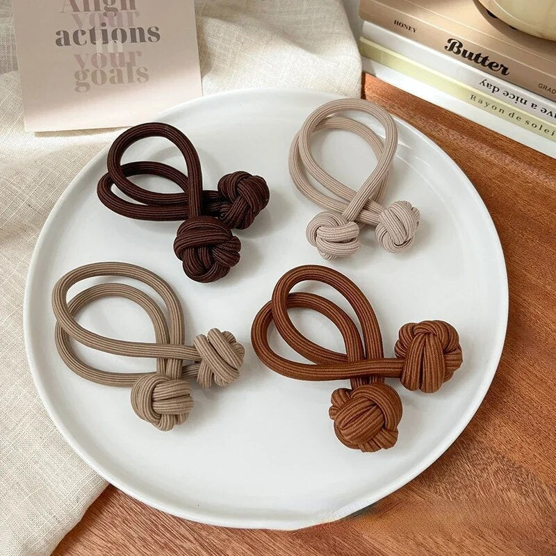 Knot Hair Rope Tie Rubber Bands