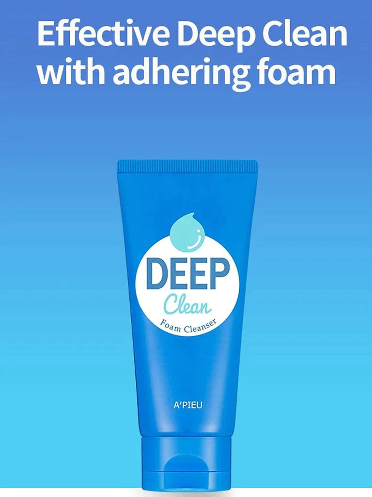 A'PIEU Deep Clean Foam Cleanser 130 ml