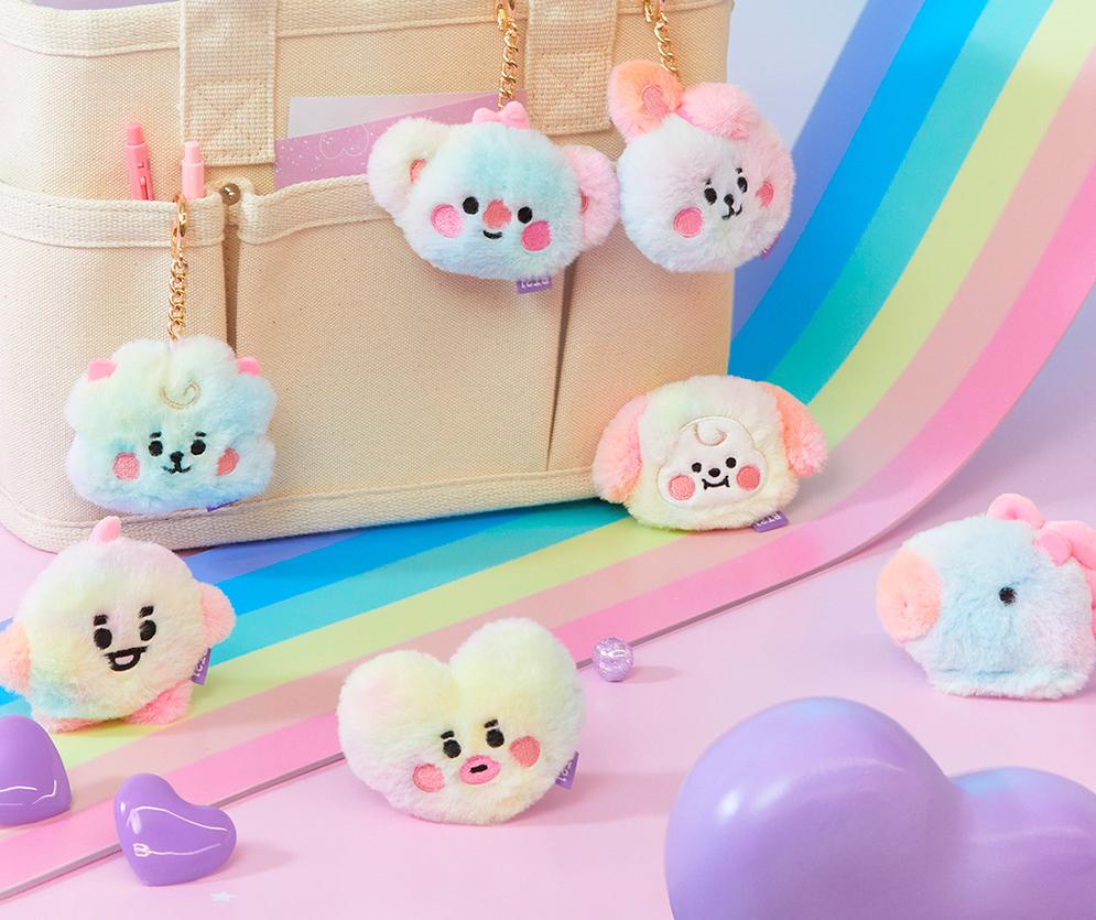 Baby BT21 Prism Bag Charm doll