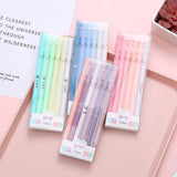 6pcs set Morandi Black Ink Gel Pen