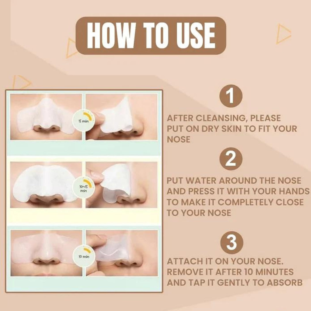 A'PIEU Goblin Blackhead 3-Step Nose Pack For Blackheads Clearing Pore Closing