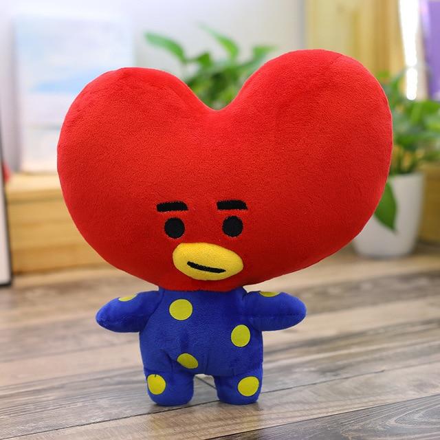 BT21 plushie standing doll india