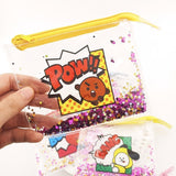 BT21 Sparkling Quicksand Plastic Pouch