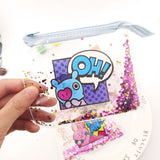 BT21 Sparkling Quicksand Plastic Pouch