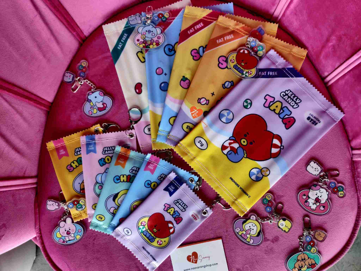 BT21 Jelly candy pouch Large