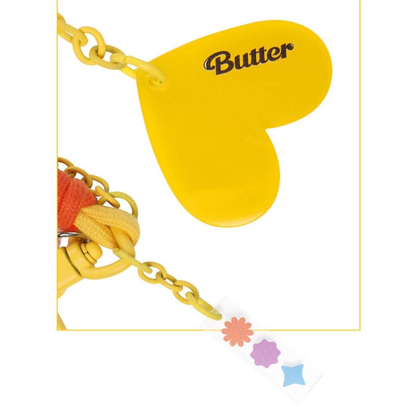 BTS Butter Quad Items Keychain