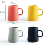 Plain Matte Ceramic Coffee Mug