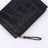 Croc Embossed Women Short Wallet