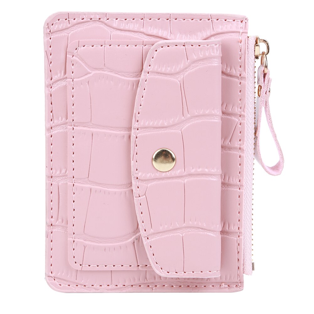 Croc Embossed Women Short Wallet