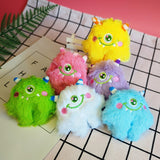 Cute Little Monster Plush Keychain