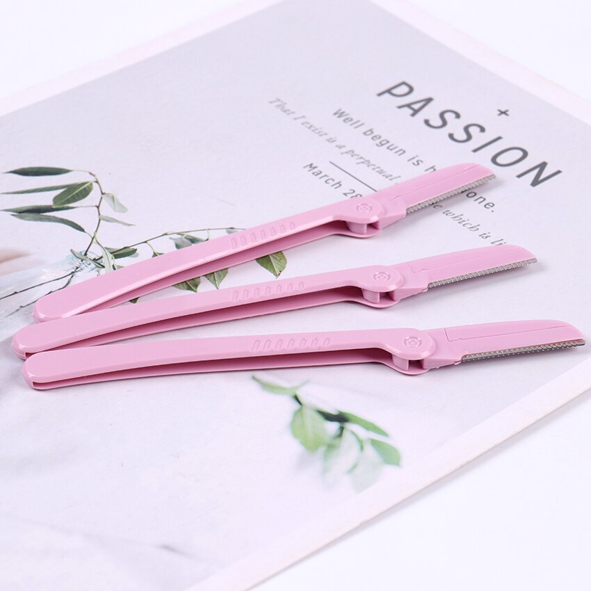 3pcs Eyebrow razor kit