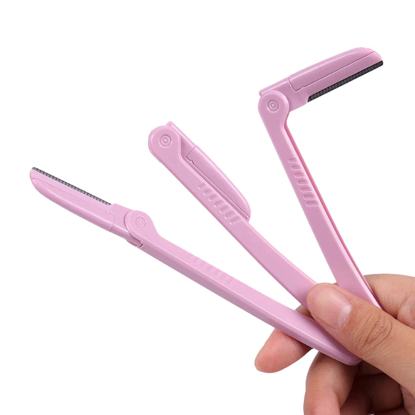 3pcs Eyebrow razor kit