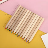 Kawaii Cute mini bear small pencil 1 box of 12 colors