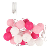 LED Cotton Ball String Light