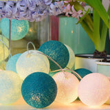 LED Cotton Ball String Light