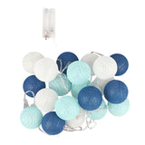 LED Cotton Ball String Light