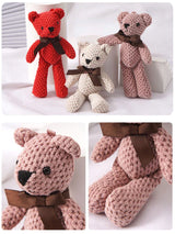 Plush Bear Doll Keychain