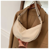 Minimalist Dumpling Messenger Bag