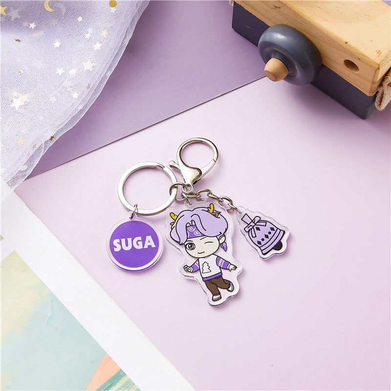 BTS-Suga-Keychain