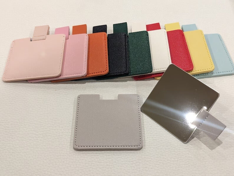 Unbreakable Ultra Thin Steel Pocket Mirror