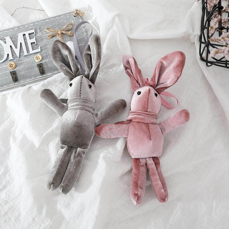 Rabbit Plush Key Chain & Toy