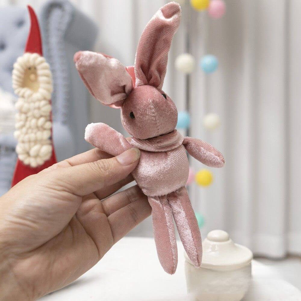 Rabbit Plush Key Chain & Toy