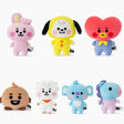 Baby BT21 Standing doll plushie