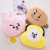 bt21 face cushion plushie pillow dup